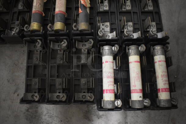 ALL ONE MONEY! Lot of Various Items Including 22 Dual Element Fuses in Gray Poly Bin! - Image 2 of 9
