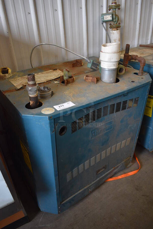 Burnham Blue Metal Revolution Gas Boiler. 40x29x43 - Image 5 of 7