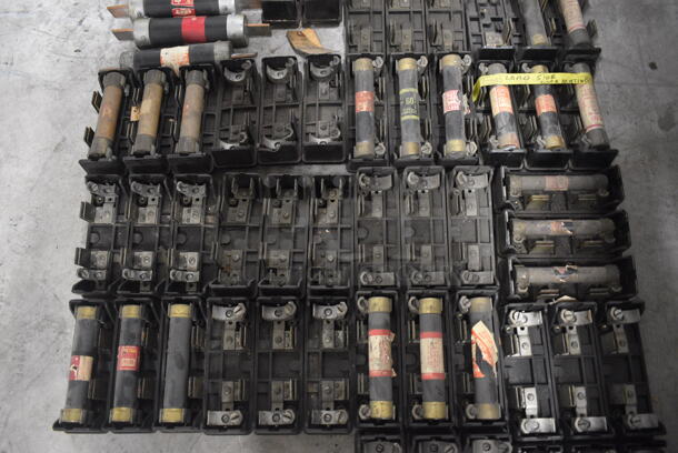 ALL ONE MONEY! Lot of Various Items Including 22 Dual Element Fuses in Gray Poly Bin! - Image 3 of 9