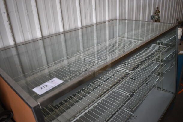 NICE! Federal Metal Commercial Floor Style Dry Display Case Merchandiser w/ Poly Coated Racks. 59x35x50 - Image 2 of 5