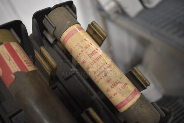 ALL ONE MONEY! Lot of Various Items Including 22 Dual Element Fuses in Gray Poly Bin! - Image 9 of 9