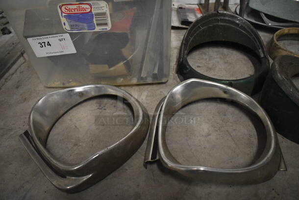 ALL ONE MONEY! Lot of Various Items Including Metal Pieces in Clear Poly Bin! - Image 2 of 6
