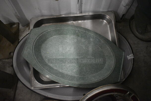 ALL ONE MONEY! Lot of Various Items Including Metal Pieces in Clear Poly Bin! - Image 4 of 6
