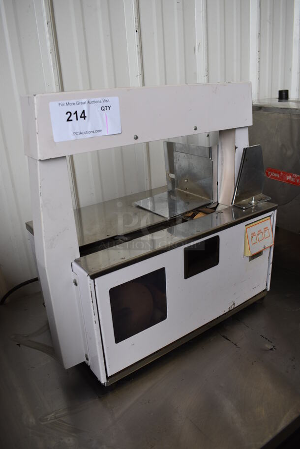 Metal Countertop Tape Dispenser / Box Sealer. 20x12x19. Cannot Test Due To Missing Power Cord - Image 4 of 6