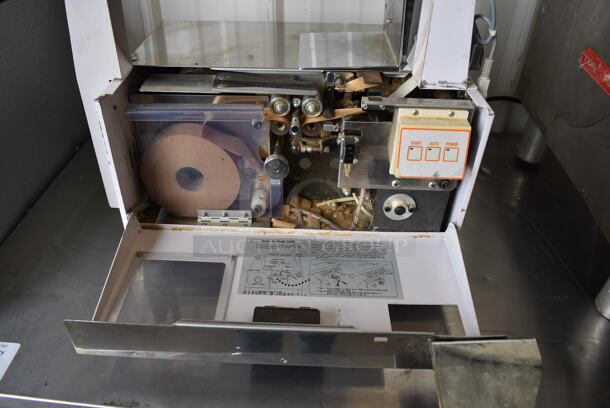 Metal Countertop Tape Dispenser / Box Sealer. 20x12x19. Cannot Test Due To Missing Power Cord - Image 5 of 6