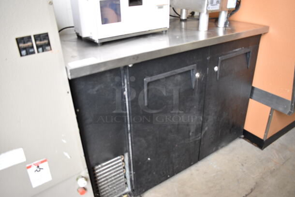 SWEET! 2015 True Model TBB-24-48 Stainless Steel Commercial 2 Door Undercounter Cooler. 115 Volts, 1 Phase. 49x24.5x36. Tested and Working! - Image 3 of 5