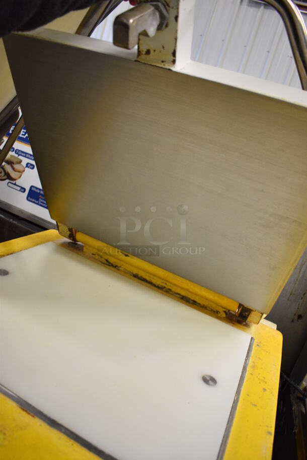 FANTASTIC! Rondo Doge Model FCDISA-RA Metal Commercial Floor Style Dough Press. 220 Volts, 3 Phase. 26x26x50 - Image 5 of 8