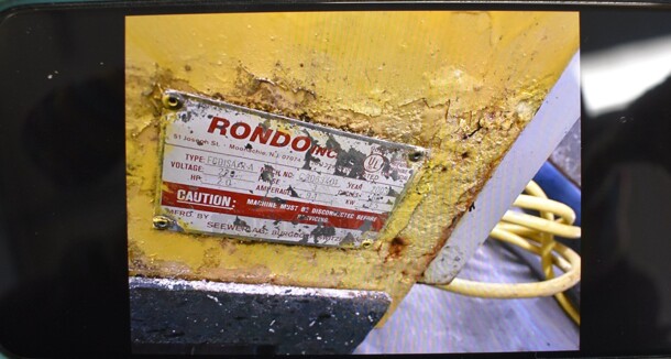 FANTASTIC! Rondo Doge Model FCDISA-RA Metal Commercial Floor Style Dough Press. 220 Volts, 3 Phase. 26x26x50 - Image 8 of 8