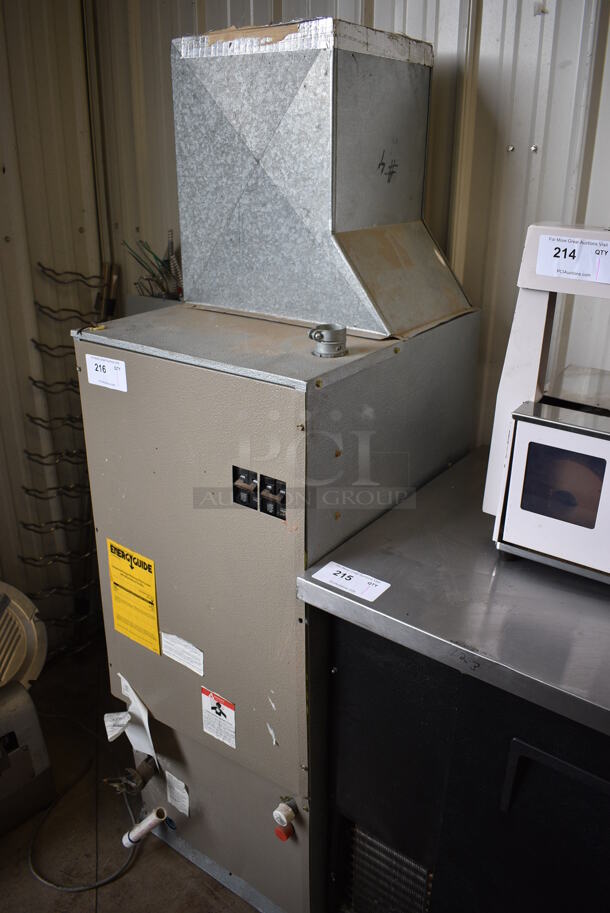 Metal Commercial Furnace. 20x23x66 - Image 3 of 12