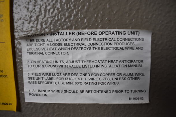 Metal Commercial Furnace. 20x23x66 - Image 9 of 12