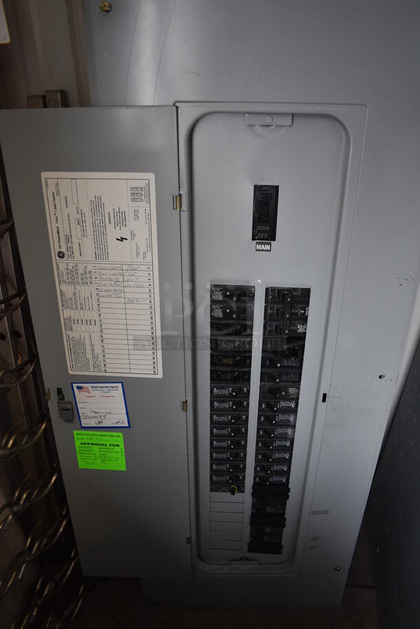 GE PowerMark Plus Load Center Type 1 Indoor Metal Breaker Box w/ 21 Switches. 15.5x4x45 - Image 4 of 6