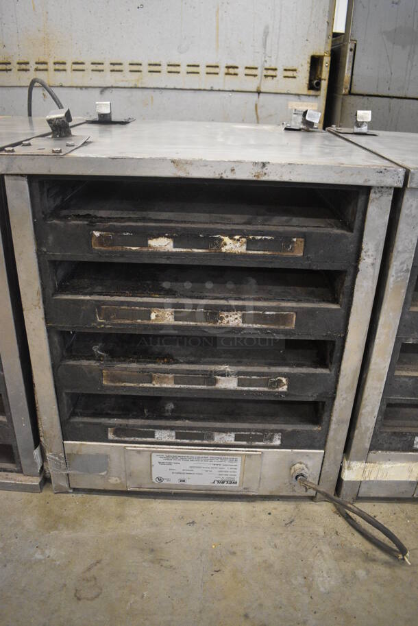 Frymaster Model UHCP4TP Metal Commercial Holding Cabinet. 208-240 Volts, 1 Phase. 22x25.5x25.5