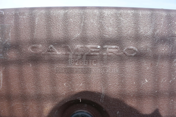 Cambro Model 1826DTC Brown Poly Insulated 2 Compartment Portable Cabinet on Commercial Casters. 21x29x62 - Image 6 of 7