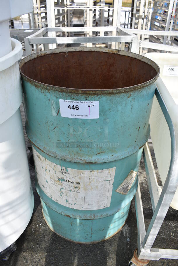Metal Trash Can. 18.5x18.5x29.5 - Image 1 of 4