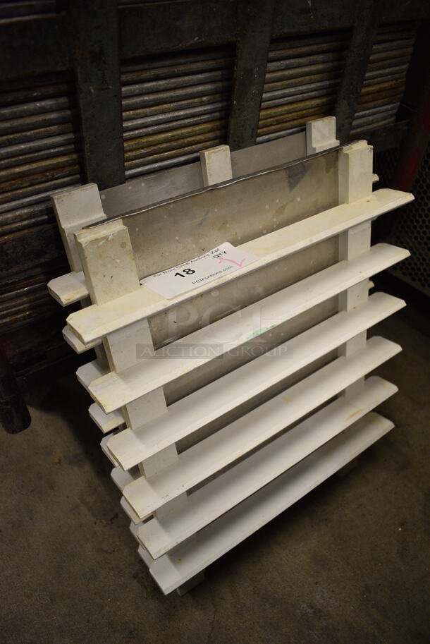 2 Metal and Poly Pieces. 16x2x20. 2 Times Your Bid! - Image 1 of 3