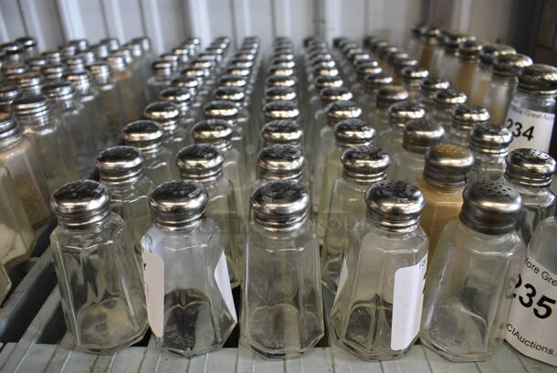 29 Salt and Pepper Shakers. 2x2x3.5. 29 Times Your Bid! - Image 1 of 3