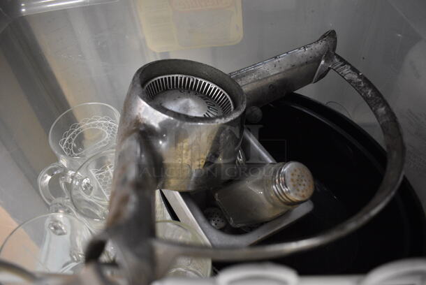 ALL ONE MONEY! Lot of Various Items Including Condiment Bottles in Clear Bin! - Image 3 of 3