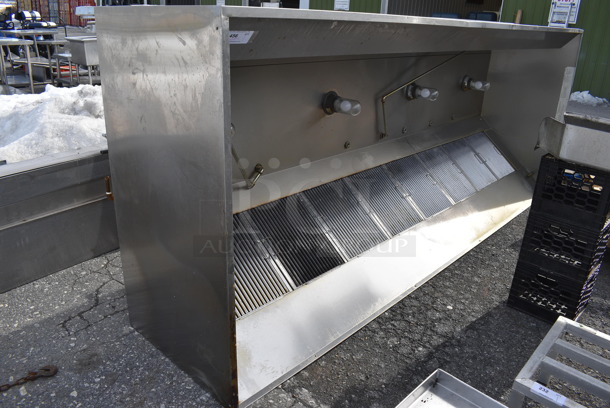 FANTASTIC! 11.5' Greasemaster Model 5430 GSN-2 Stainless Steel Commercial Grease Hood w/ Filters and Make Up Air Vent. 138x30x54 - Image 2 of 12