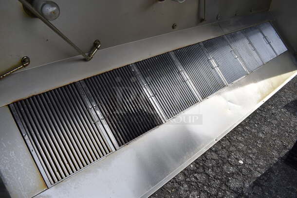 FANTASTIC! 11.5' Greasemaster Model 5430 GSN-2 Stainless Steel Commercial Grease Hood w/ Filters and Make Up Air Vent. 138x30x54 - Image 3 of 12