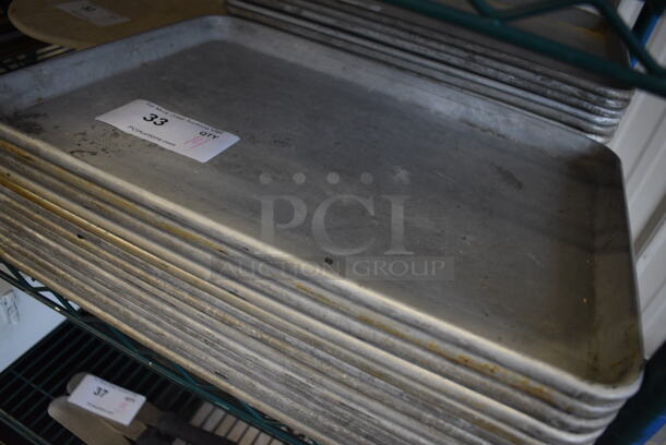 20 Metal Half Size Baking Pans. 18x13x1. 20 Times Your Bid! - Image 3 of 3