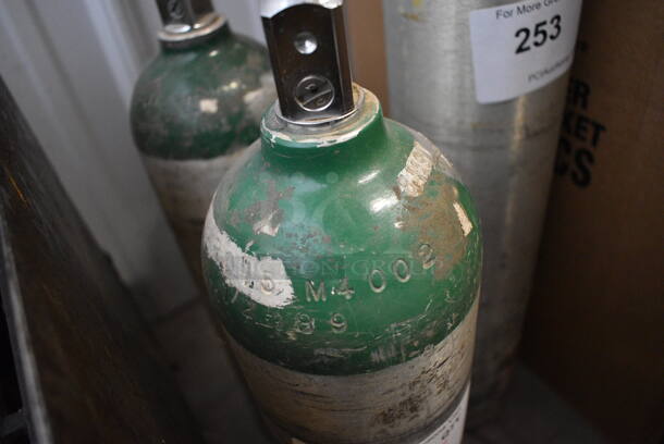 2 Metal Tanks. 4.5x4.5x20. 2 Times Your Bid! - Image 3 of 3