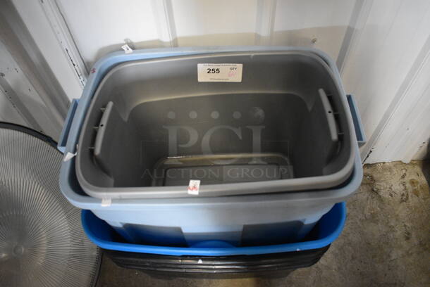 6 Various Poly Bins. Includes 20x14x12. 6 Times Your Bid! - Image 3 of 3