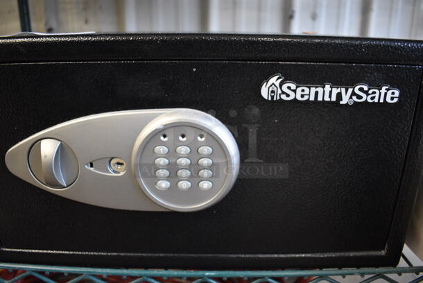 SentrySafe Black Metal Single Compartment Safe. Does Not Come w/ Combination. 17x14x9 - Image 3 of 3