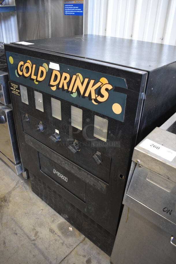 NICE! Metal Commercial Cold Drink Beverage Vending Machine. 31x28x43. Tested and Working! - Image 3 of 5