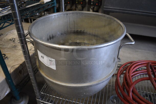 Stainless Steel Commercial 40 Quart Mixing Bowl. 22x17x16 - Image 1 of 4
