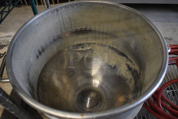 Stainless Steel Commercial 40 Quart Mixing Bowl. 22x17x16 - Image 2 of 4