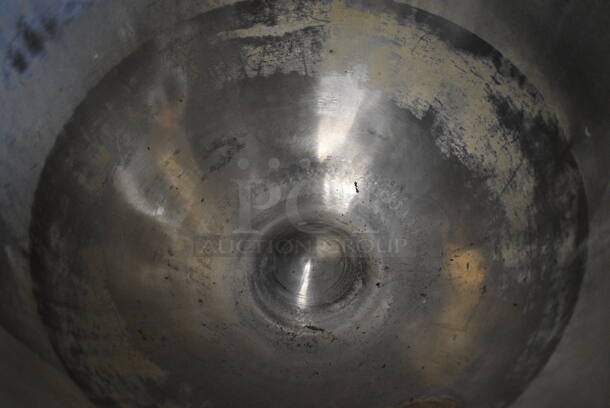 Stainless Steel Commercial 40 Quart Mixing Bowl. 22x17x16 - Image 3 of 4