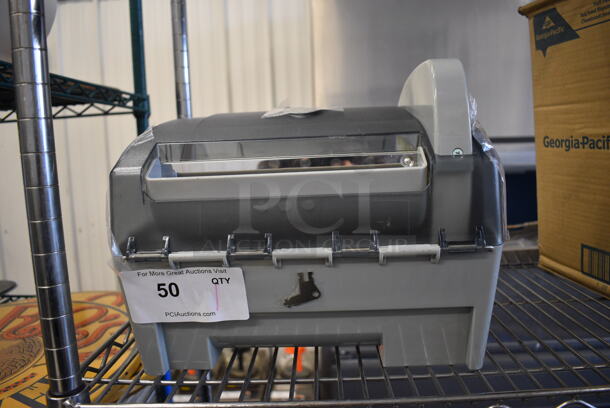 Georgia Pacific Gray Poly Wall Mount Paper Towel Dispenser. 12.5x11x14 - Image 3 of 3