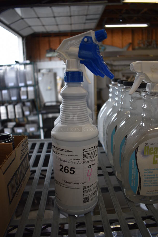 4 Avance Chlorinated Cleaner Bottles. 3.5x3.5x12. 4 Times Your Bid!
