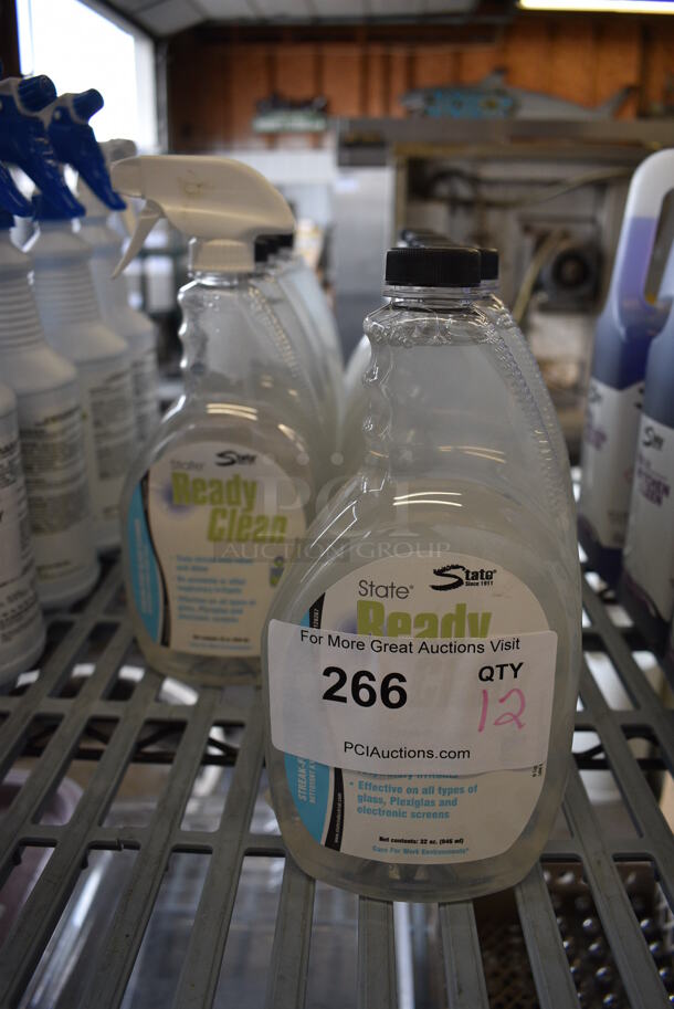 12 State Ready Clean Bottles. 4.5x3x9. 12 Times Your Bid! - Image 1 of 3