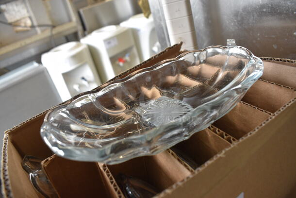 12 BRAND NEW IN BOX! Glass Dishes. 8x4x1.5. 12 Times Your Bid! - Image 2 of 3