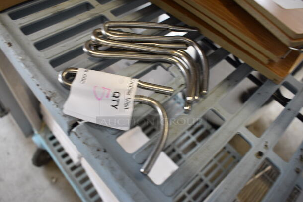 5 Metal Pot Rack Hooks. 4x3. 5 Times Your Bid! - Image 2 of 2
