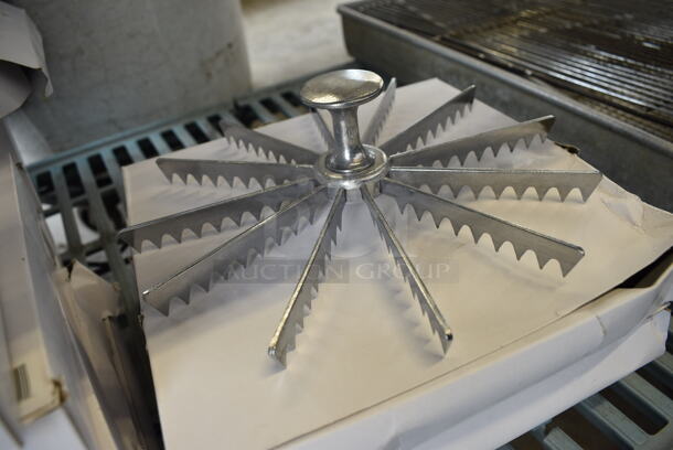 3 BRAND NEW IN BOX! Winco Model APM-12 Metal Pie Cutters. 9.5x9.5x1. 3 Times Your Bid! - Image 2 of 3