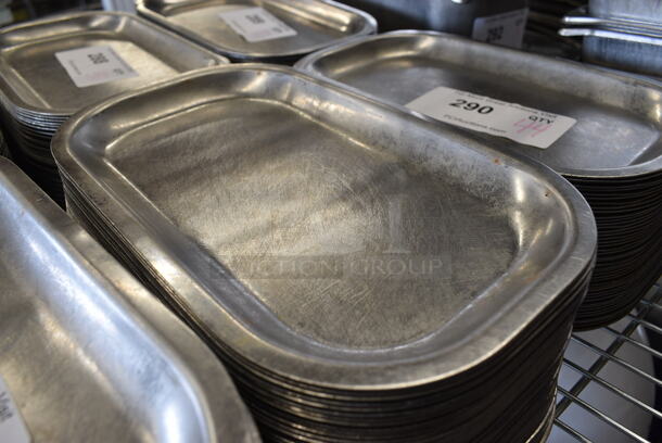 50 Metal Plates. 11x6.5x0.5. 50 Times Your Bid! - Image 2 of 3