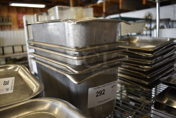 5 Stainless Steel 1/3 Size Drop In Bins. 1/3x6. 5 Times Your Bid! - Image 2 of 2