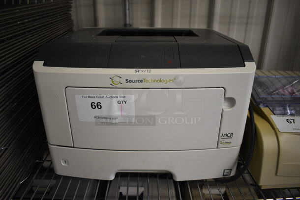 Source Technologies ST9712 Countertop Printer. 16x15x10.5
