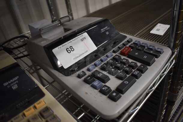 Sharp Model VX-2652H Printing Calculator. 9.5x13x4 - Image 2 of 4