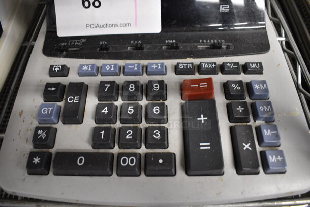 Sharp Model VX-2652H Printing Calculator. 9.5x13x4 - Image 3 of 4