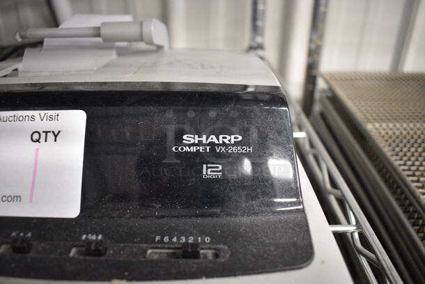 Sharp Model VX-2652H Printing Calculator. 9.5x13x4 - Image 4 of 4