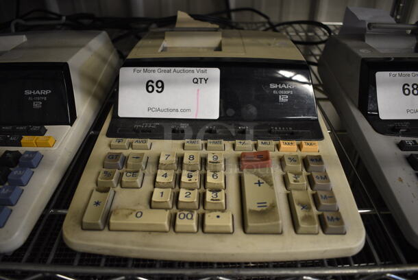 Sharp Model EL-2630PII Printing Calculator. 9x13x3 - Image 1 of 5
