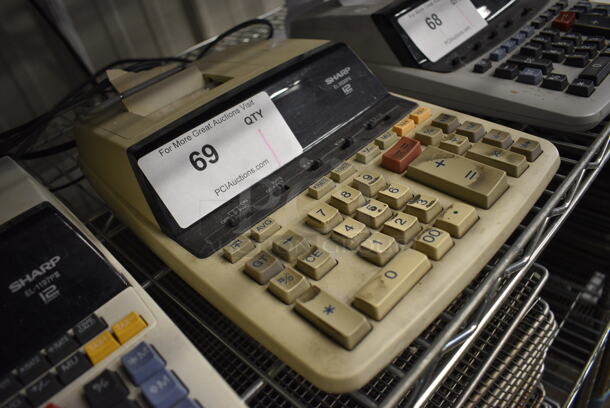 Sharp Model EL-2630PII Printing Calculator. 9x13x3 - Image 3 of 5