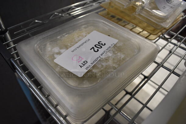5 Clear Poly 1/6 Size Drop In Bin Lids. 5 Times Your Bid! - Image 2 of 2