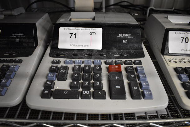 Sharp Model VX-2652H Printing Calculator. 9x13x3 - Image 1 of 4