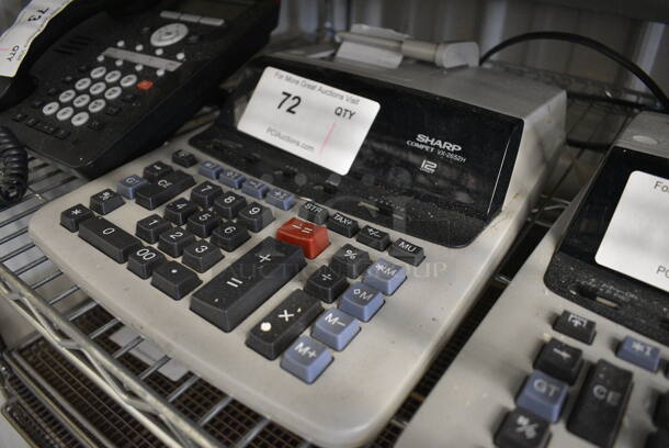 Sharp Model VX-2652H Printing Calculator. 9x13x3 - Image 2 of 4
