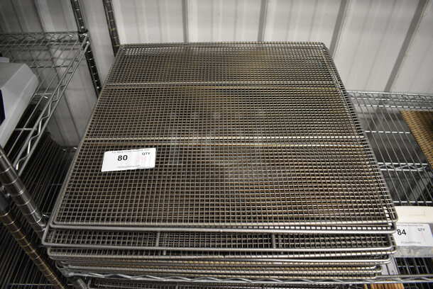 30 Metal Donut Frying Racks. 23x23x1. 30 Times Your Bid!