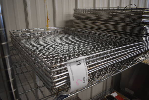 6 Metal Donut / Bakery Baskets. 16.5x26.5x2.5. 6 Times Your Bid! - Image 2 of 2